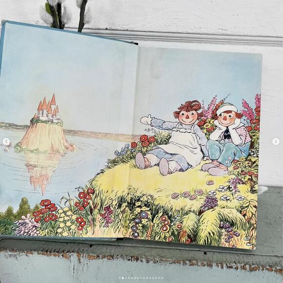 Antique Wooden Willie Book Johnny Gruelle Raggedy Ann Author Illustrations 1927 - Picture 2 of 10